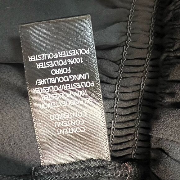 LeyDen Long Sleeve Off the Shoulder Ruffle Shirred Crop Top in Kaleidscope - Picture 11 of 11